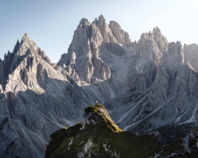 Der Cadini di Misurina ist ein wunderschöner Aussichtspunkt in den Südtiroler Dolomiten.