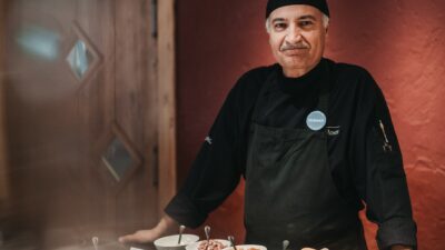 Delicious Tyrolean speciality restaurant at the Chesa Monte hiking hotel - authentic cuisine with regional ingredients© Heldentheater