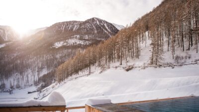 Winter holidays with wellness in Val Senales/Schnalstal work best at the Tonzhaus hiking hotel.© Patrick Schwienbacher