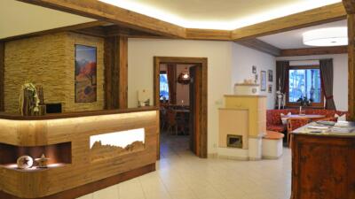 Hotel Trenker Rezeption