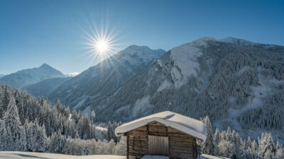 A winter holiday in Tuxertal brings snowy views - Wanderhotel Tuxertal.© Moalach