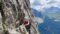 Climbing with a panorama in Obereggen on a hiking holiday at the hiking hotel Marica.© Hotel Marica