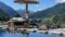 The outdoor pool at the Gasteiner Einkehr hiking hotel is there for you to admire the magnificent Gastein mountains.© Gasteiner Einkehr