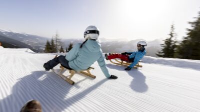Tobogganing in the Wildkogel Arena Neukirchen-Bramberg? The Kirchner hiking hotel thinks it's a good idea.© Martin Lugger
