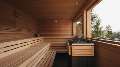 Sauna at the Dorf Schönleitn©Heldentheater