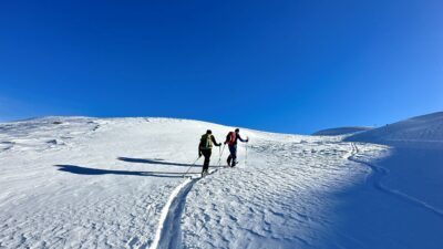 Ski tours for beginners in Racines/Ratschings in Val Giovo/Jaufental are recommended by the Jaufentalerhof hiking hotel.© Wanderhotel Jaufentalerhof