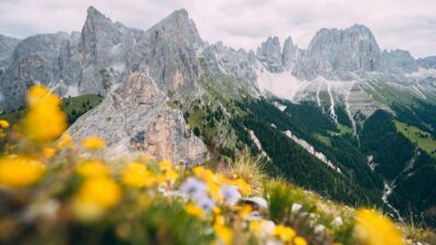 The Rosengarten in South Tyrol can be hiked by guests of the Hotel Pattissenhof.© Pattissenhof