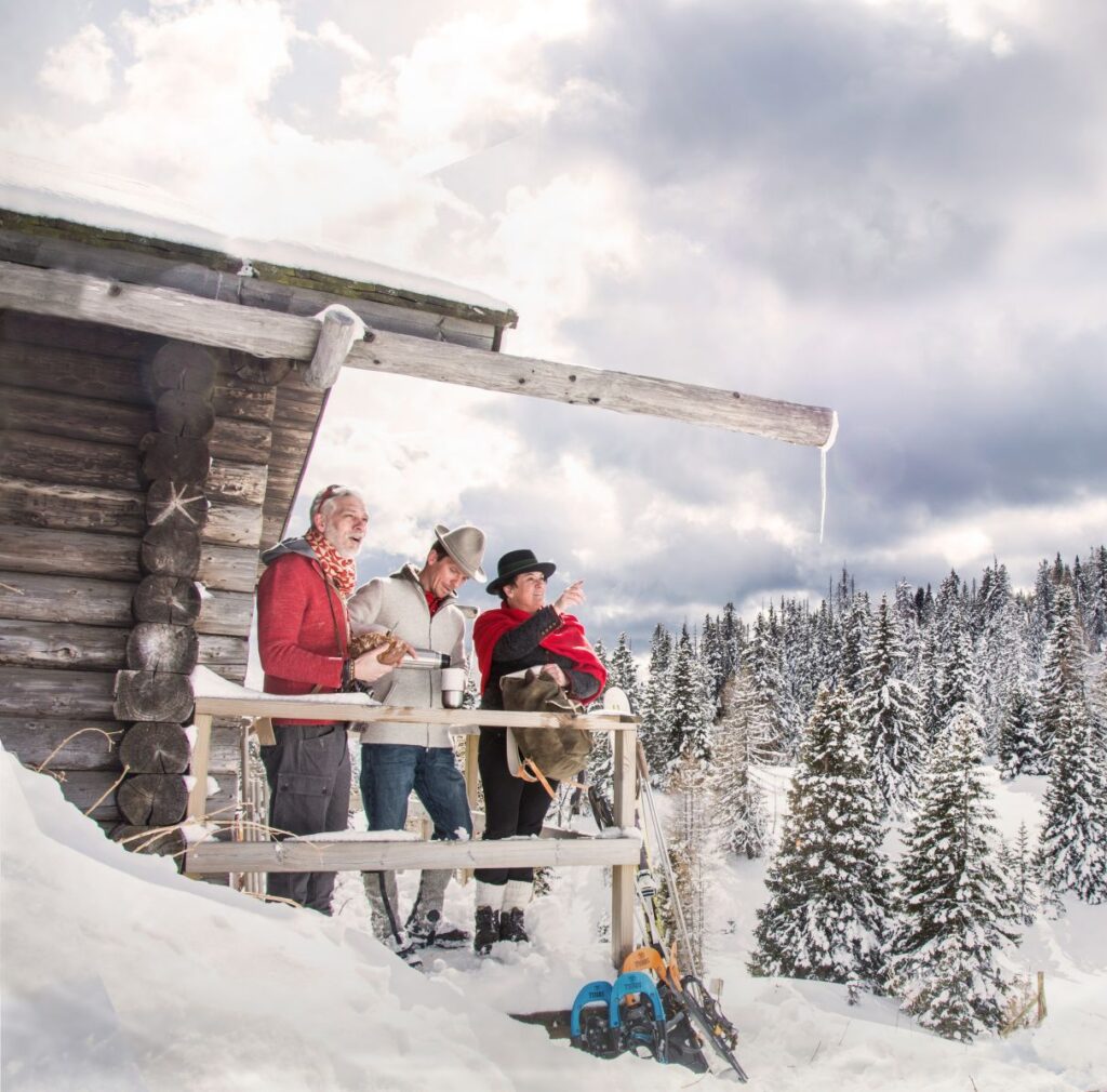 Dorf Schönleitn Winterurlaub