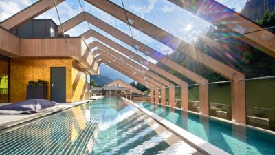 The #bestskypoolever² lives up to its name. The panorama is magnificent, the water pleasantDie Fotos dürfen ausschließlich für PR- und Marketingmaßnahmen des Hotels Zillergrund, Mayrhofen, Österreich verwendet werden. 
Jegliche Nutzung Dritter (durch Verkauf oder Weitergabe) ist mit dem Bildautor, Michael Huber | www.huber-fotografie.at, gesondert zu vereinbaren.


Copyright aller Aufnahmen:

Michael Huber

5730 Mittersill. Hallenbadstraße 4

www.huber-fotografie.at

0664 / 250 86 32