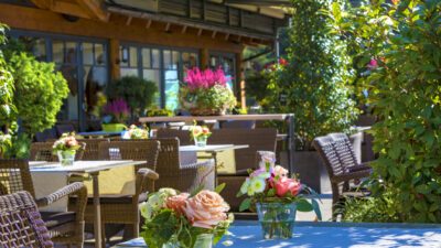 Worries disappear on the sun terrace at the Aktivhotel Alpendorf!© Matthias Fritzenwallner