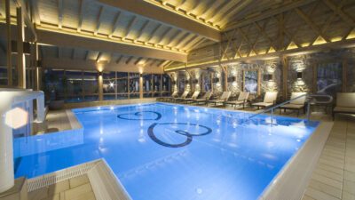 The fantastic pool at the Hotel Wöscherhof in Uderns in the Zillertal© Wöscherhof