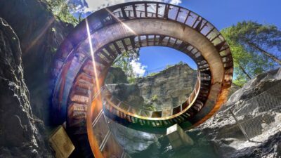 The Liechtensteinklamm gorge in Salzburger Land is an interesting excursion destination for young and old.© Oczlon