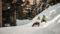 Tobogganing on the Rosskopf with the Wieser hiking hotel in Sterzing.© TV Sterzing