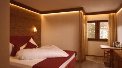 A holiday for two? The rooms at the Wanderhotel Sonnalp are perfect for couples on a hiking break in Tyrol.© Hotel Sonnalp