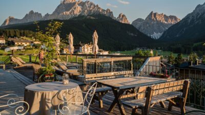 Terrazza al Berghotel Sexten ©www.wisthaler.com