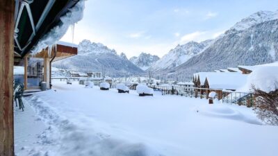 Terrazza al Berghotel Sexten ©Berghotel Sexten