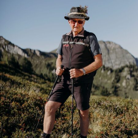 La guida escursionistica Toni dell'hotel per escursionisti Alte Post di Grossarl vi mostra le montagne.© Mattwarter La guida escursionistica Toni dell'hotel per escursionisti Alte Post di Grossarl vi mostra le montagne.© Mattwarter
