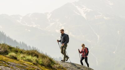 Vacanza escursionistica nella Valle di Gastein – condizioni perfette per una vacanza attiva in Austria al Wanderhotel Gasteiner Einkehr.© Aktivhotel Gasteiner Einkehr