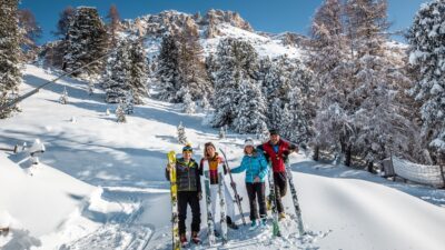 Un skitour a Eggen è un’idea meravigliosa per una vacanza invernale in Alto Adige© Gabriel Eisath