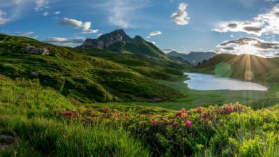 Il lago Zollnersee, nella valle carinziana Gailtal, può essere visitato con escursioni guidate dal Bio- und Wanderhotel Daberer.© der daberer. das biohotel