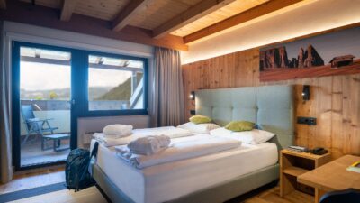 Passare la notte nell'hotel per escursionisti Active Hotel Diana promette sogni d'oro.© Helmuth Rier