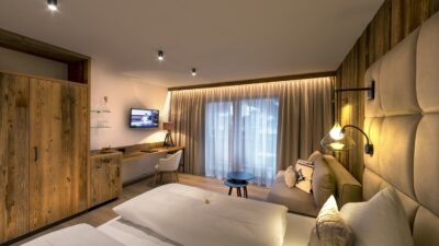 Il luogo per sogni meravigliosi: le moderne camere dell'Aktivhotel Alpendorf© Oczlon