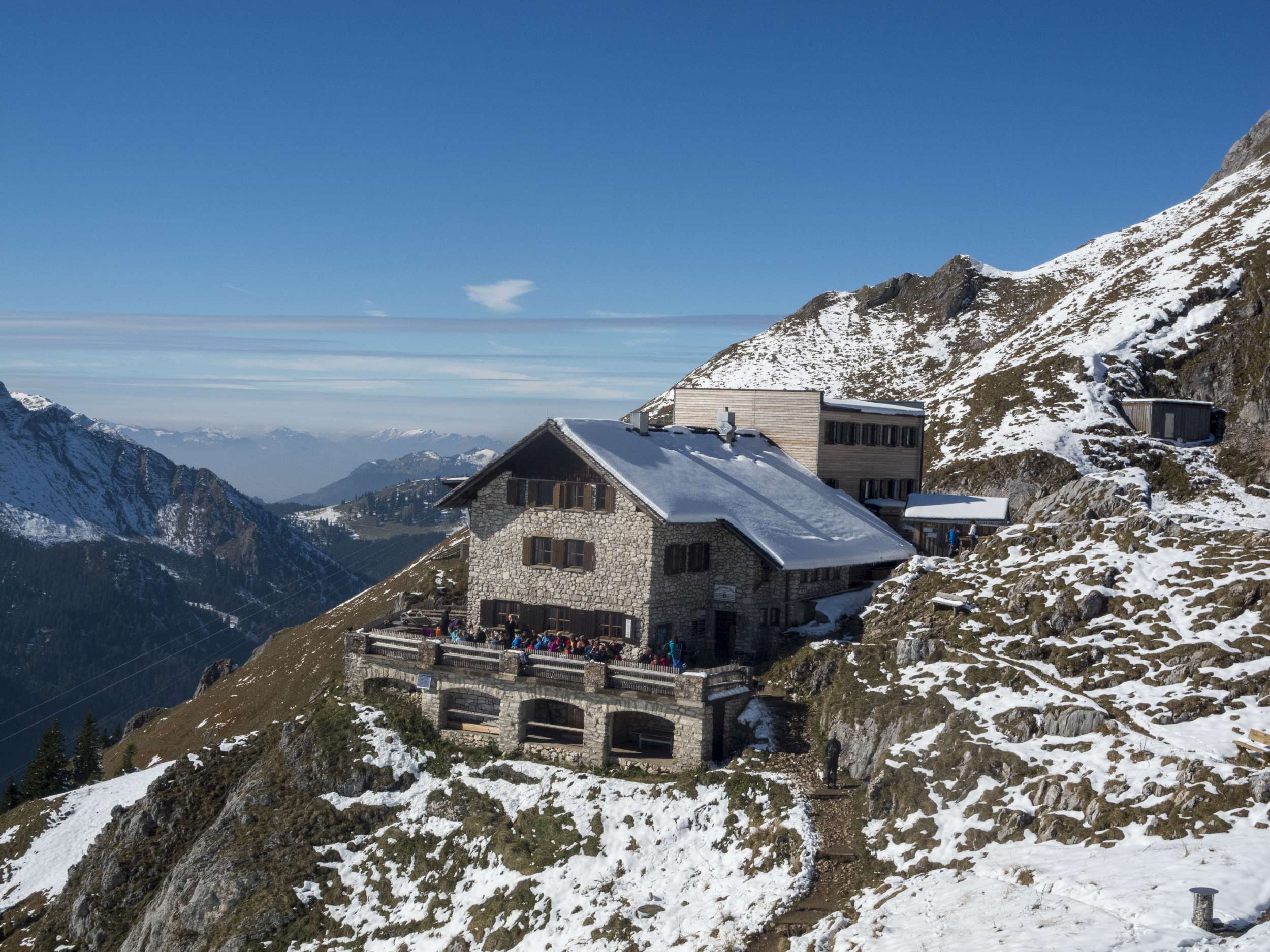 Frühlingswanderung auf den Aggenstein im Tannheimer Tal