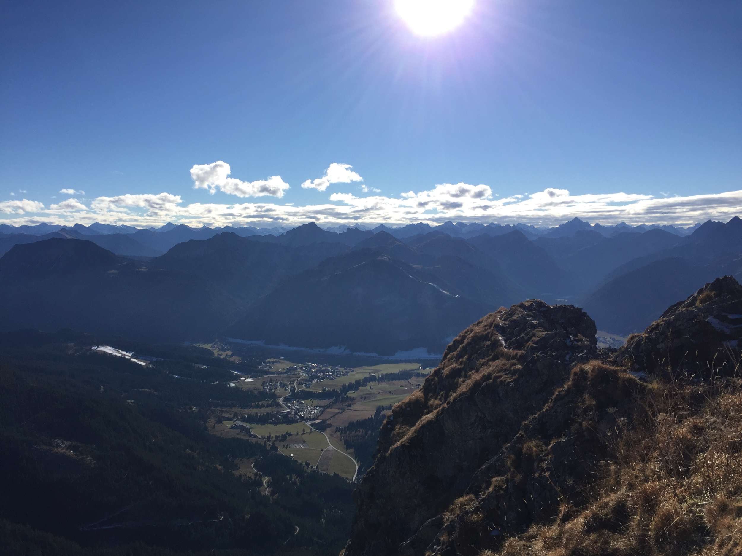 Frühlingswanderung auf den Aggenstein im Tannheimer Tal