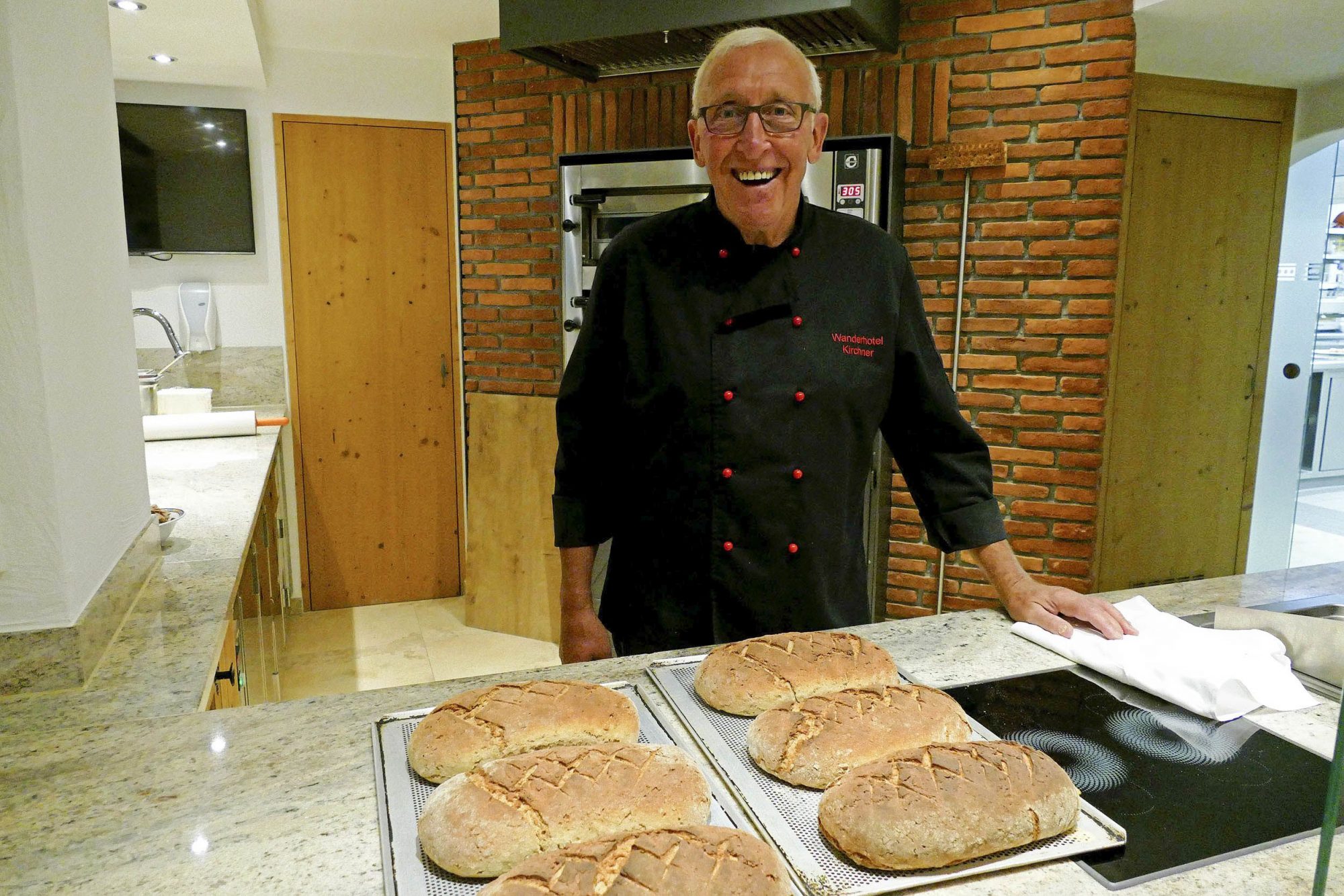 Brotbacken mit dem Senior-Chef