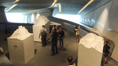 Oberer Ausstellungsraum des MMM Corones Oberer Ausstellungsraum des MMM Corones