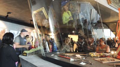 Blick in den Ausstellungsraum des MMM Corones Blick in den Ausstellungsraum des MMM Corones
