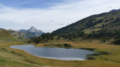 Landschaft am Hochtannbergpass