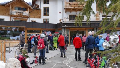 Schneeschuhwandern mit Roman Schneeschuhwandern mit Roman