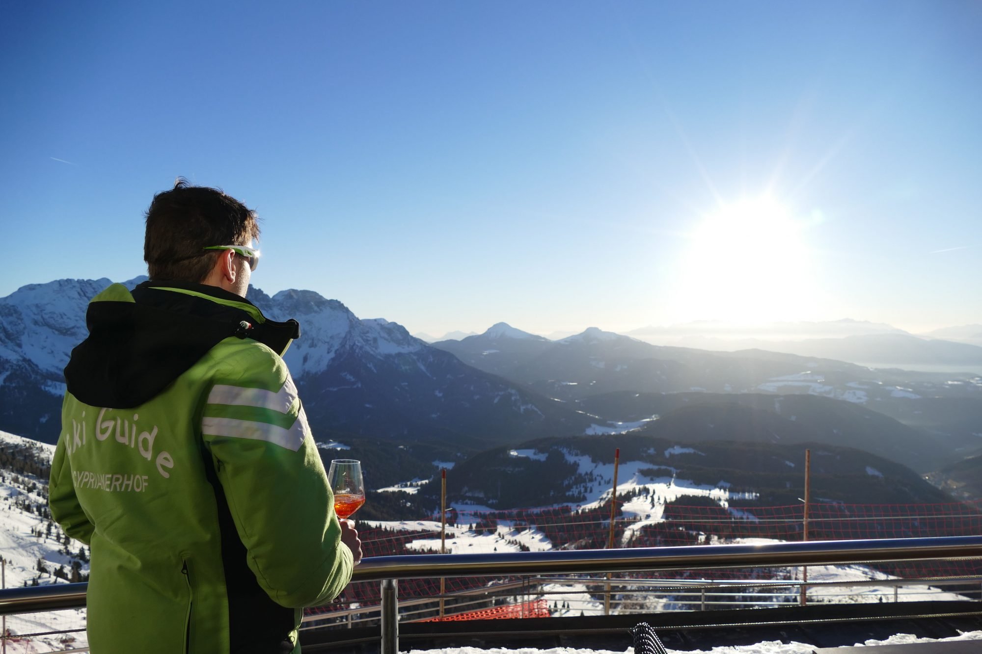 Auf Skisafari mit Andreas