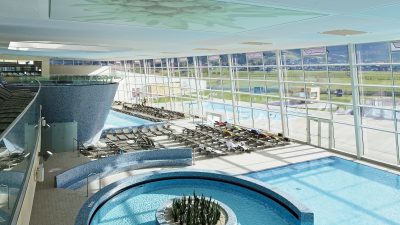 TAUERN SPA WORLD Betriebs GmbH & Co KGTauern Spa Kaprun, Salzburg, Austria by Skyline Architekten, Vienna, Austria.