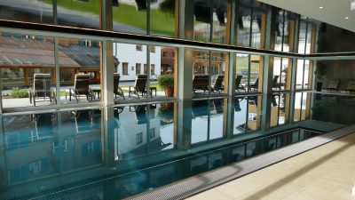 Wanderhotel Jägeralpe: Schwimmbad mit Kinderschwimmbad