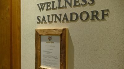 Wanderhotel Jägeralpe: Wellness, Saunadorf