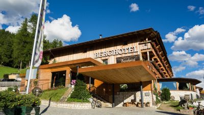 Blick auf das Berghotel Blick auf das Berghotel