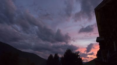 Lüsnerhof @ Udo BernhartItalien Suetirol Trentino Alto Adige Eisaktal Luesen Wander- und Naturhotel Luesnerhof Abendstimmung