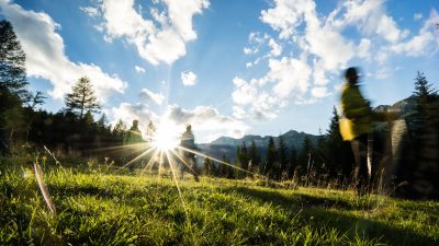 Wanderung auf die Alm Wanderung auf die Alm