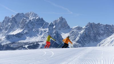 Skifahren am Helm Skifahren am Helm