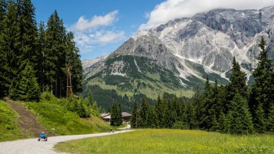 Fahrt mit den MountaincartsFahrt mit den Mountaincarts