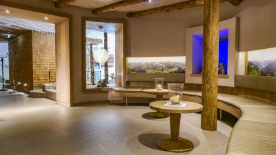 Hotelrundgang, Aufenthaltsbereich im Saunabereich