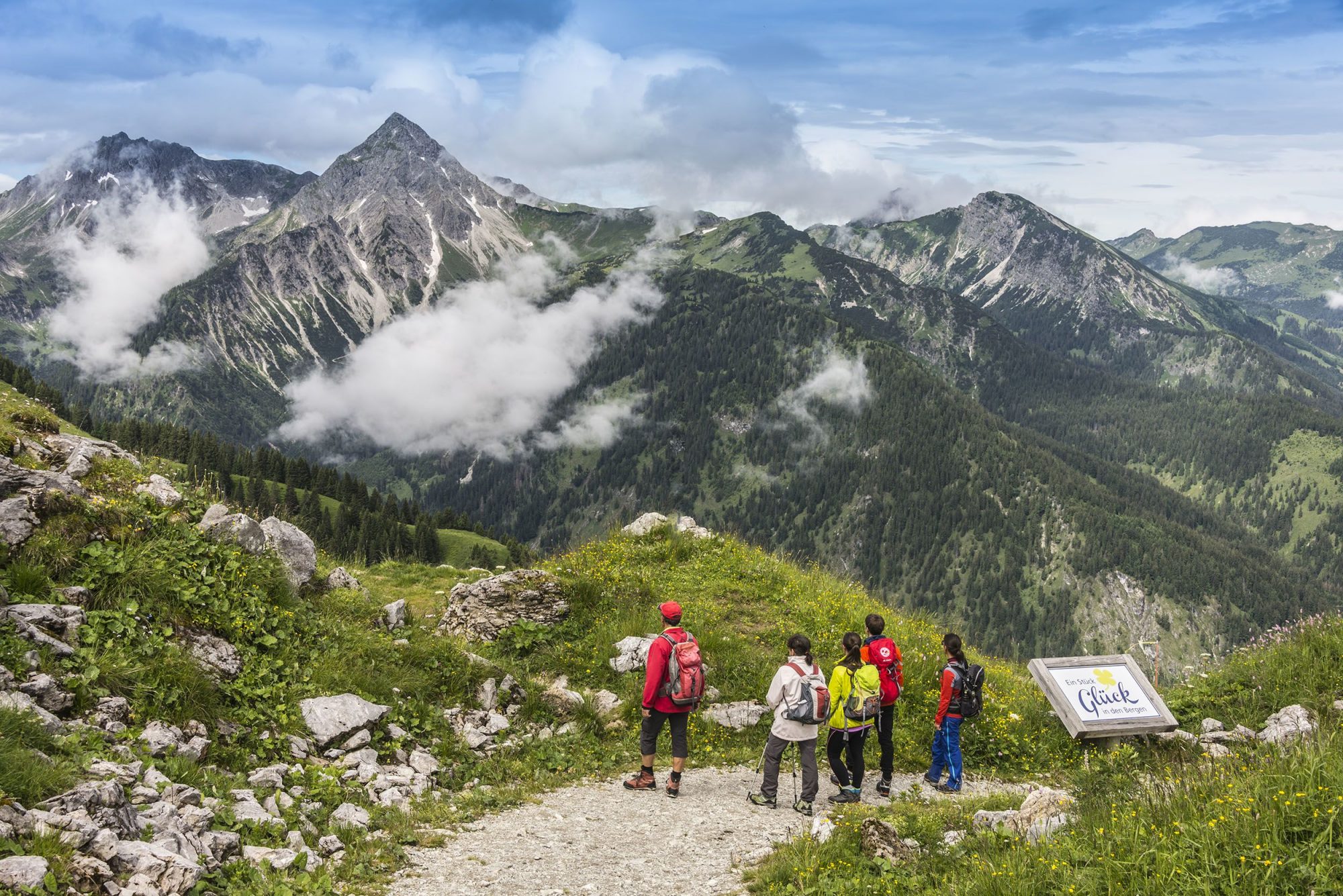 Wandern auf dem Neunerköpfle