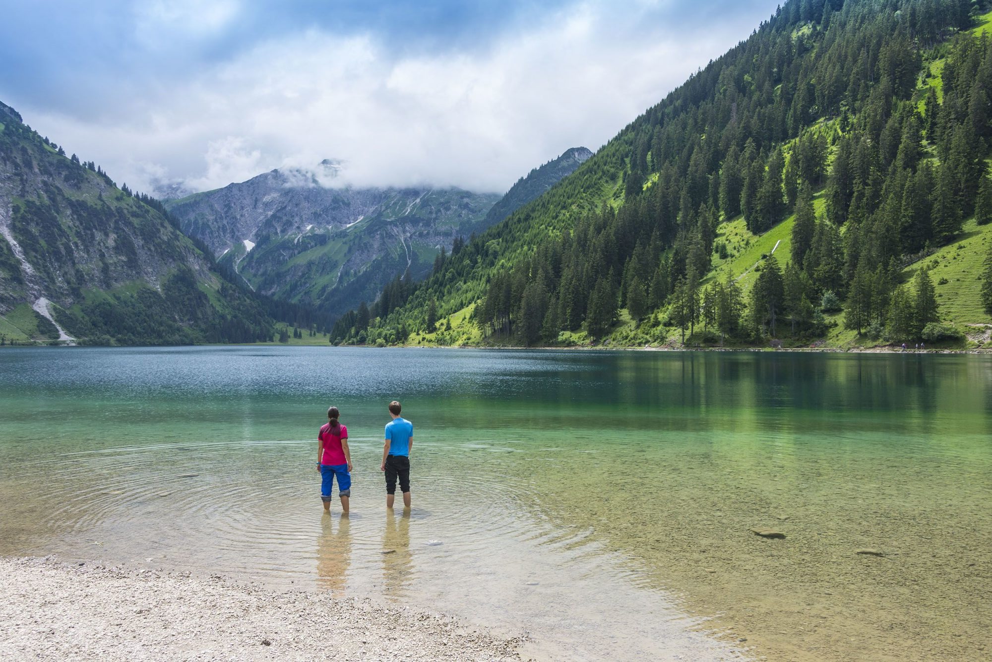 Ein Nachmittag am Vilsalpsee