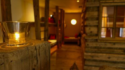 Ruheraum im Wellnessbereich Ruheraum im Wellnessbereich