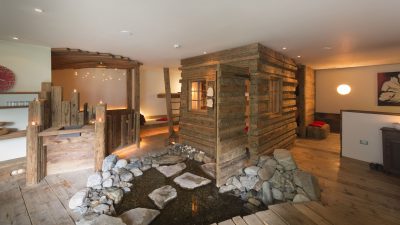 Italien Suedtirol Trentino Alto Adige Ulten Tal Ulten Val d'Ultimo St. Nikolaus Erlebnishotel Waltershof Wellness Sauna