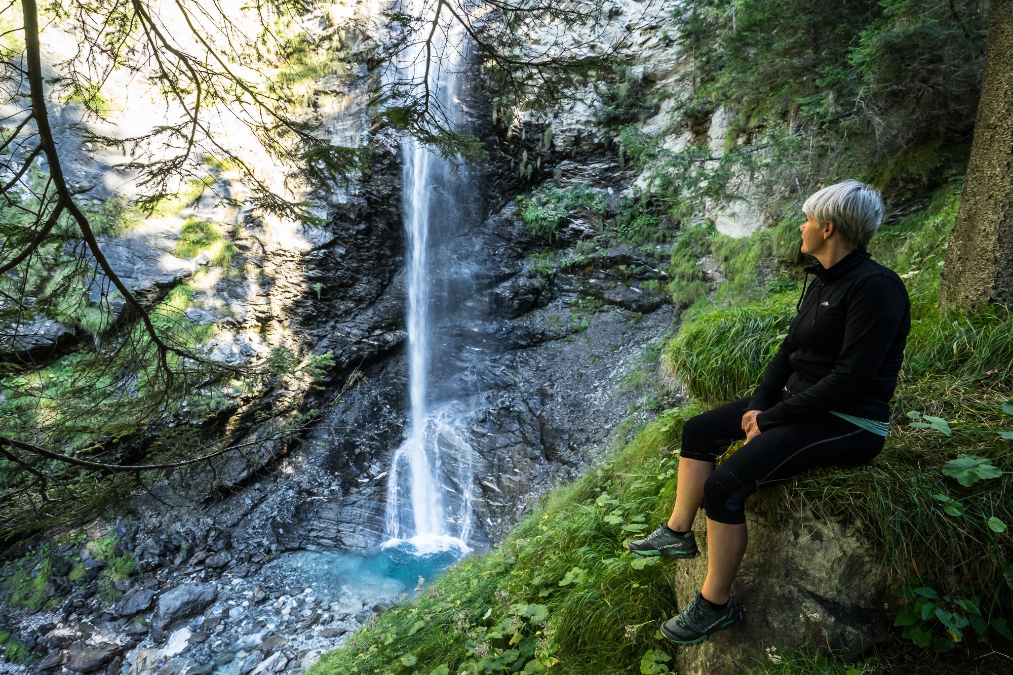 Ankommen am Kogbachfall
