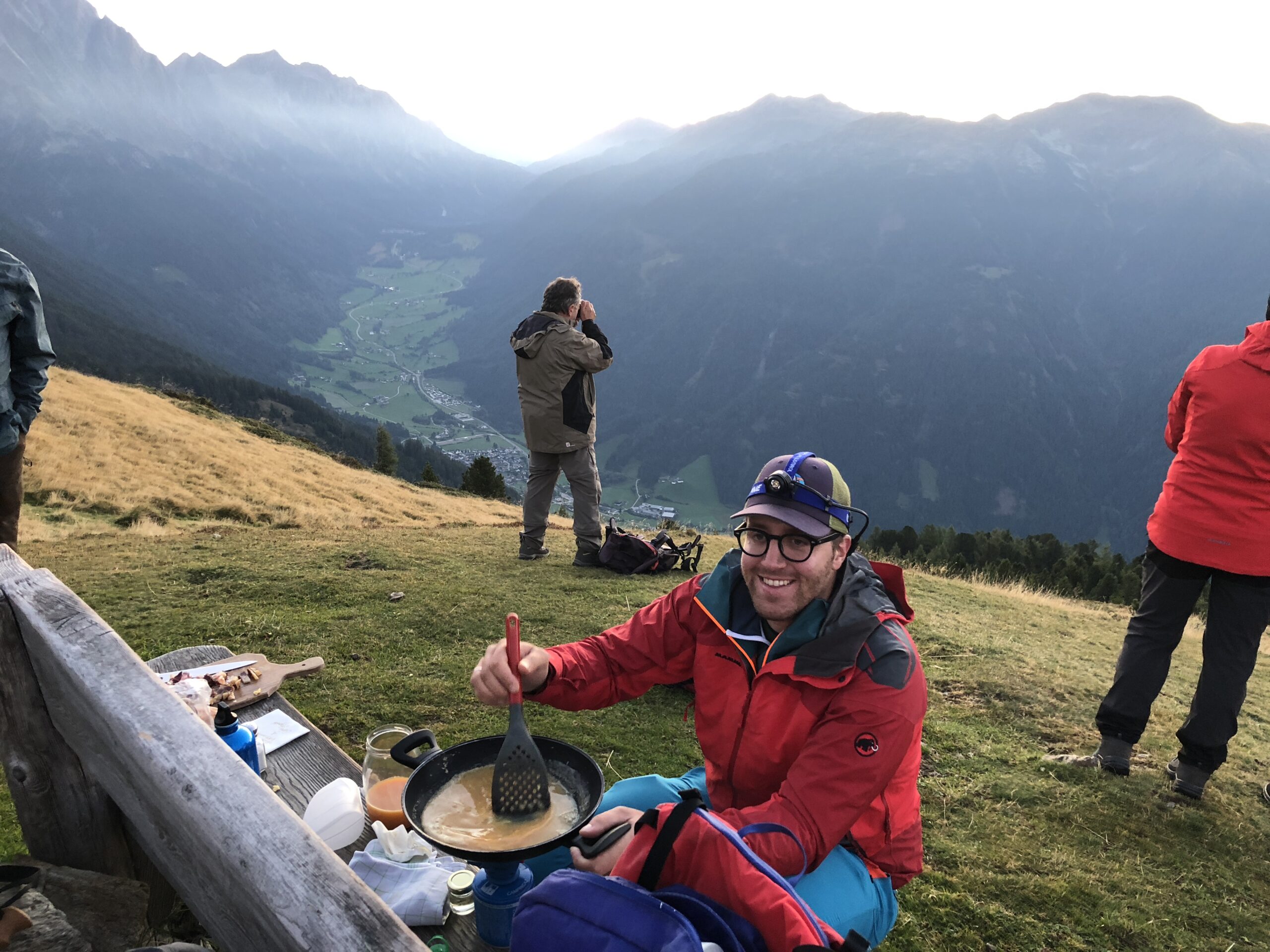 Vierbrunnenhof Frühstück am Berg