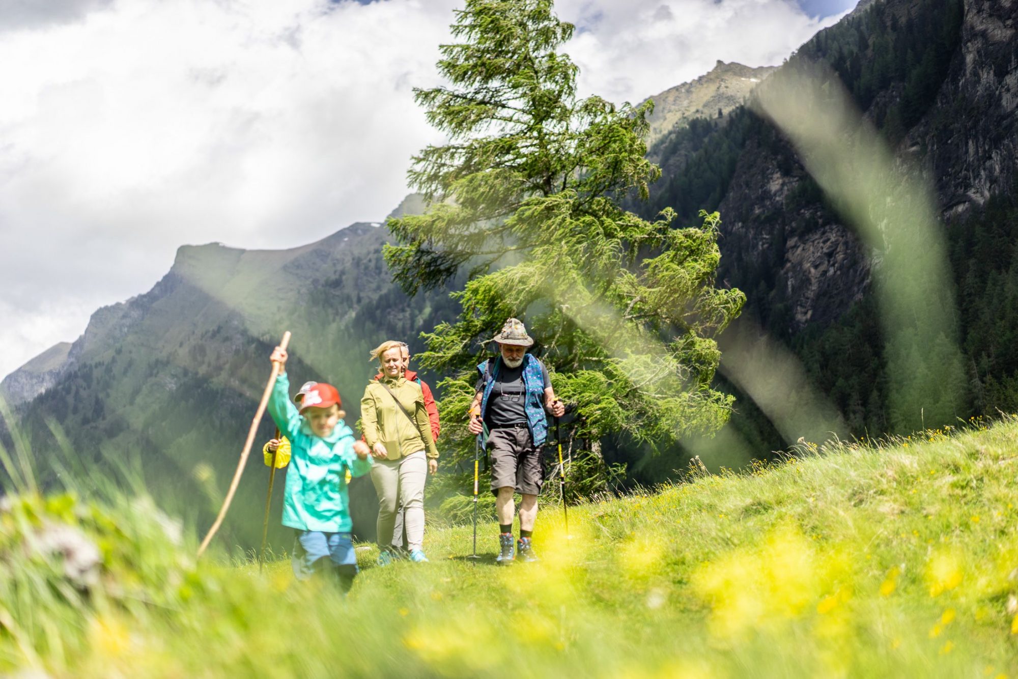 Zu Fuß den Katschberg entdecken